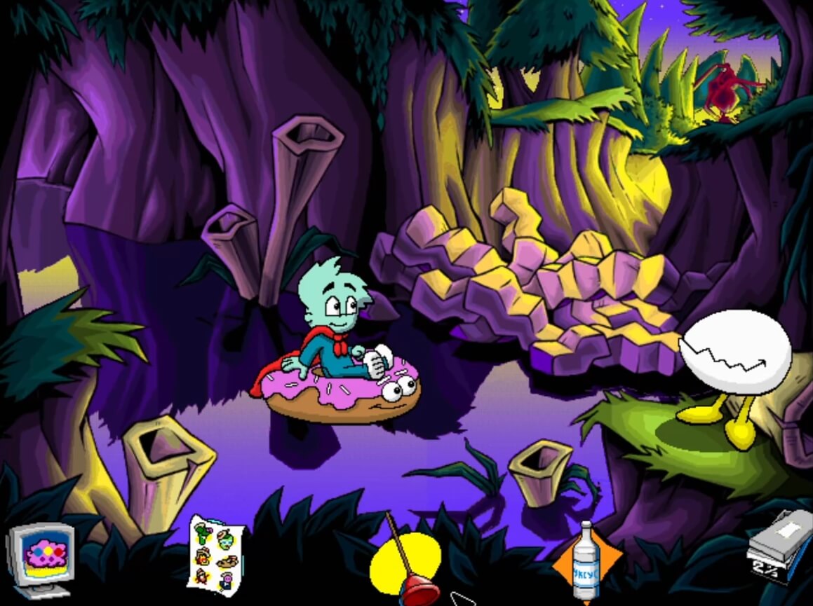 Pajama Sam 3 You Are What You Eat from Your Head to Your Feet - геймплей игры Windows